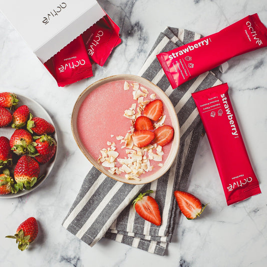 Rost- és fehérjedús gyümölcsleves🍓🥣