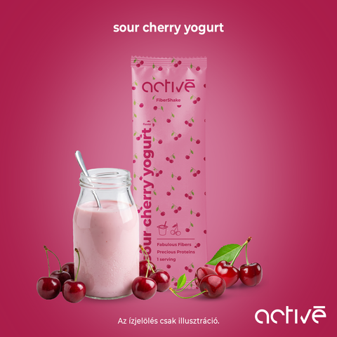 sour cherry yogurt