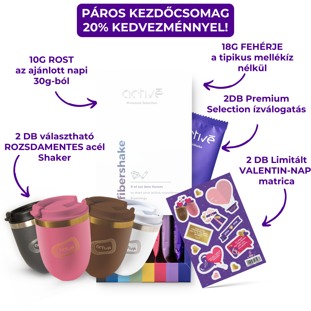 aktiviertes FiberShake Muttertags-Starterpaket für Paare 