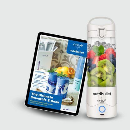 nutribullet® hordozható turmixgép + The Ultimate Smoothie E-Book
